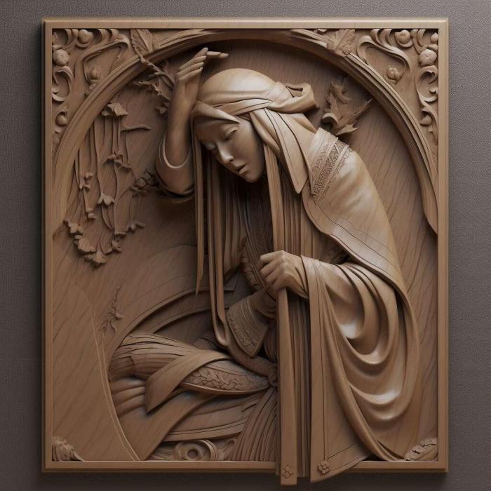 نموذج ثلاثي الأبعاد لآلة CNC 3D Art 